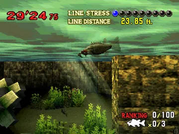 Monster Bass (US) screen shot game playing